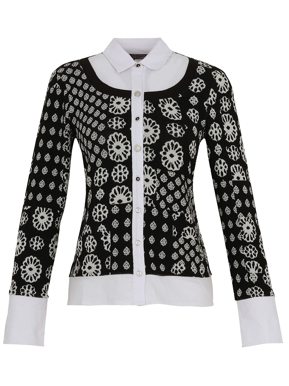 Dolcezza 74131 Knit Blouse