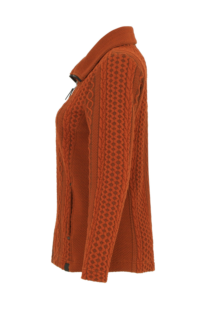 Dolcezza 74203 Knit Jacket Rust