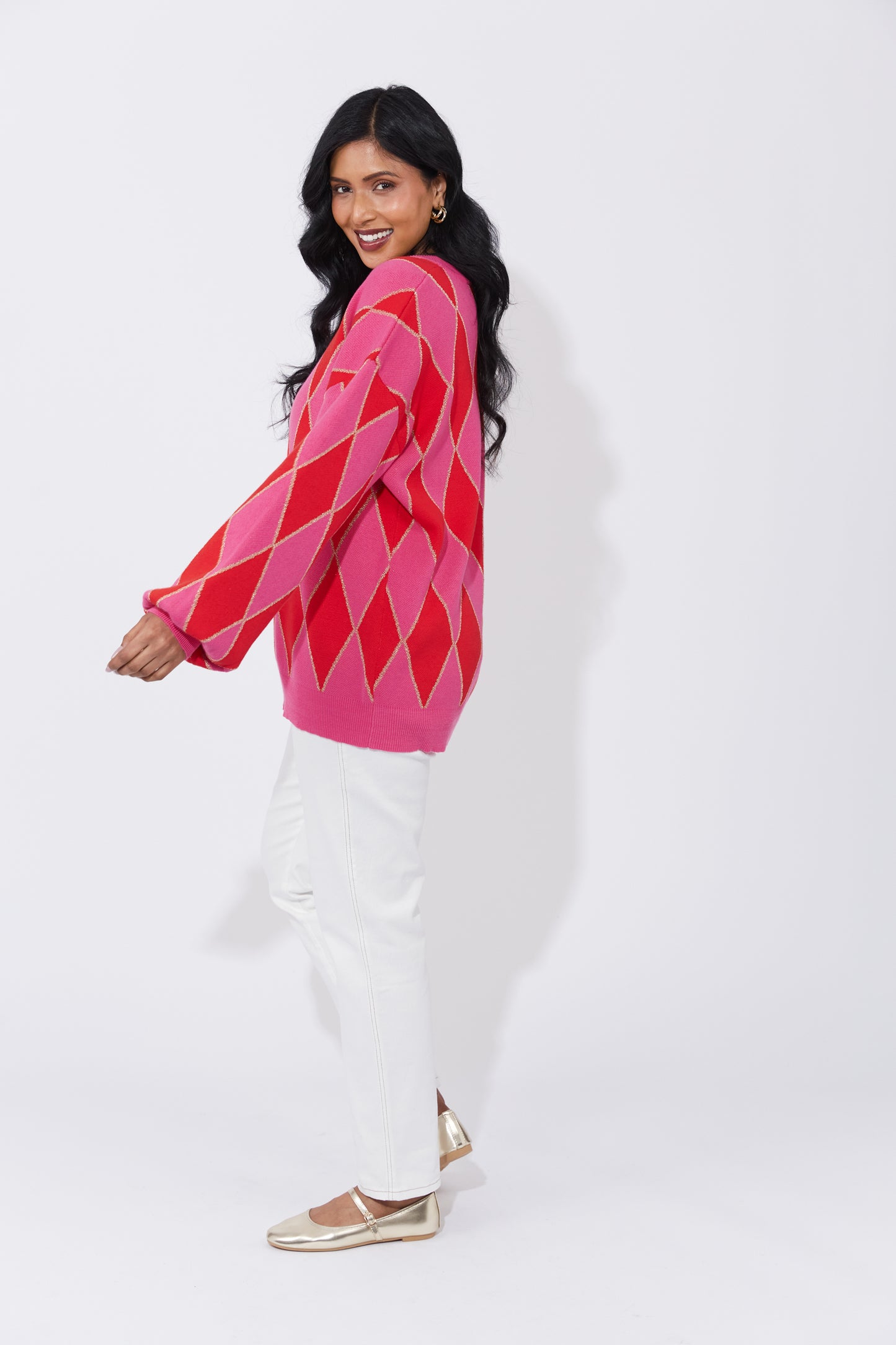 HAVEN CASABLANCA LUREX JUMPER