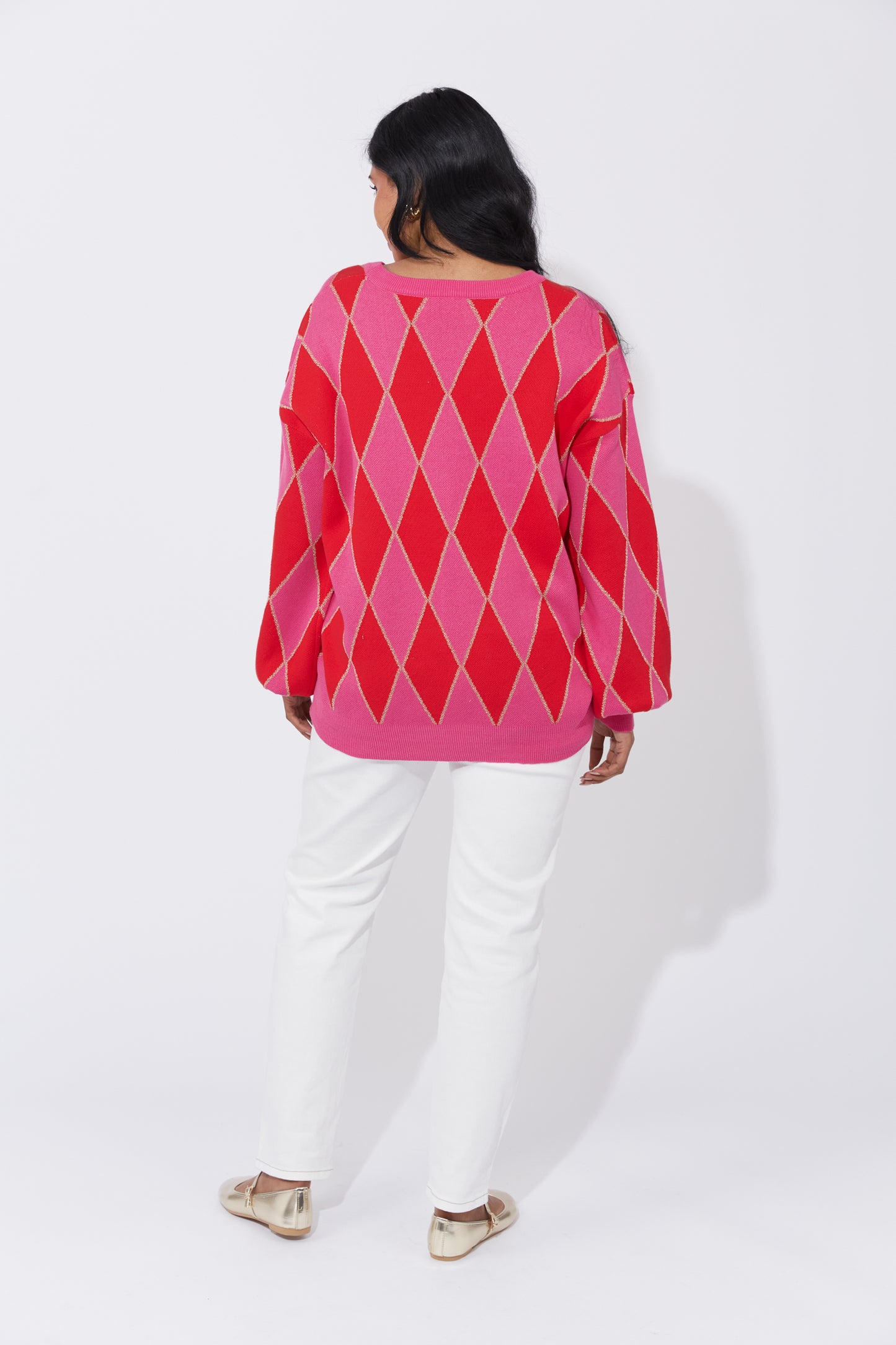 HAVEN CASABLANCA LUREX JUMPER
