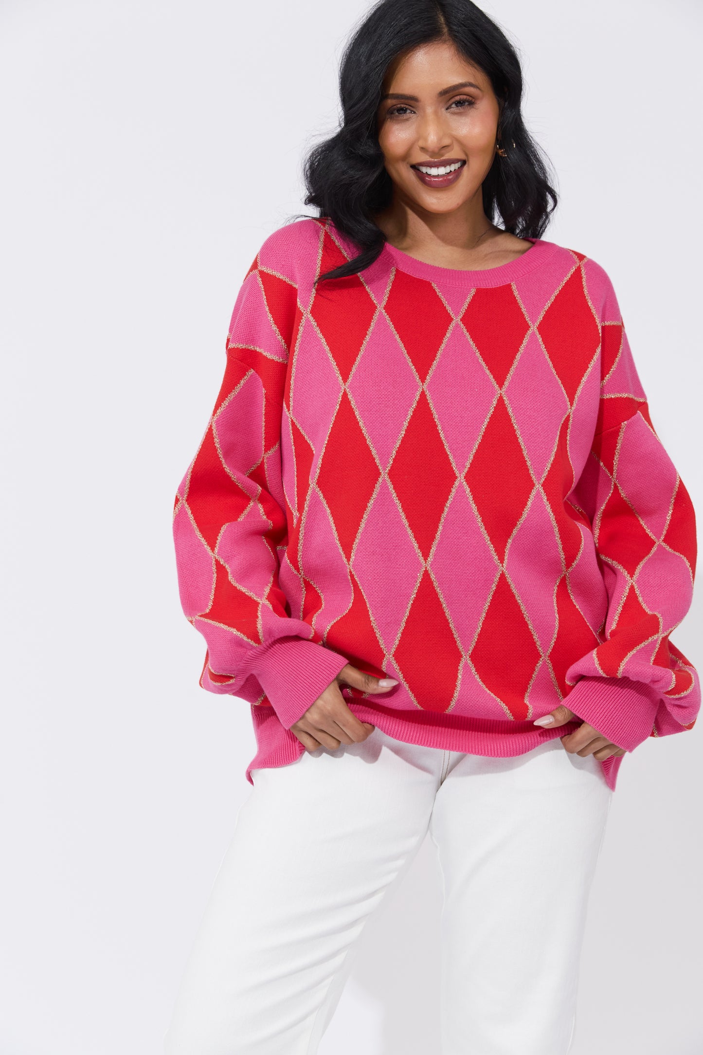 HAVEN CASABLANCA LUREX JUMPER