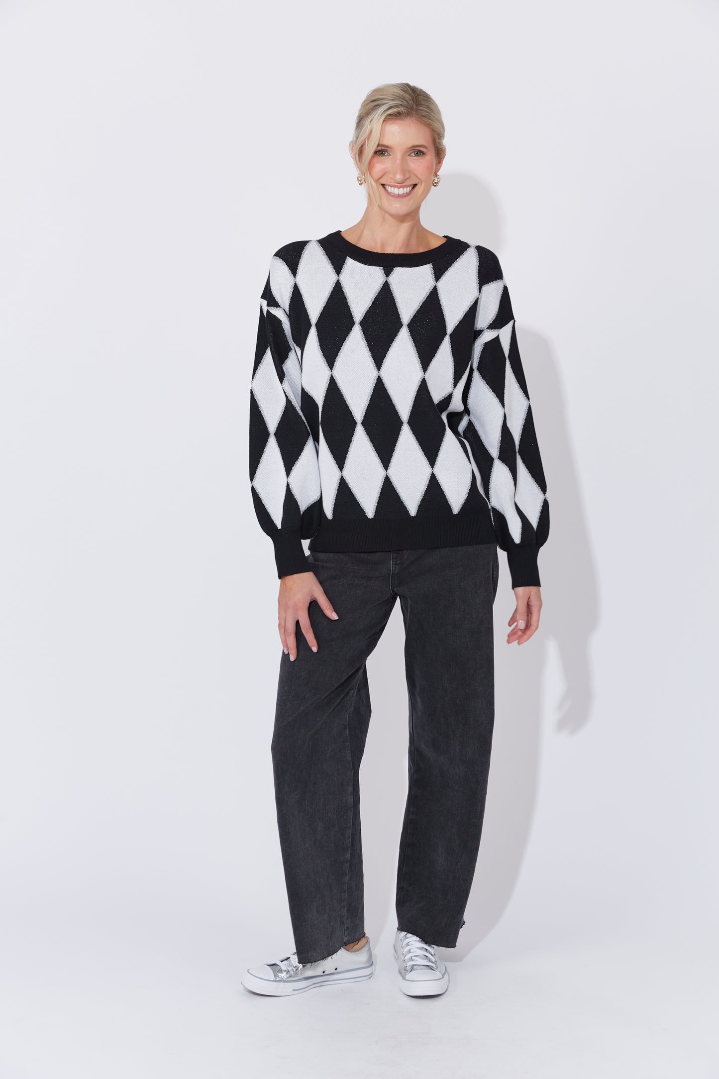 HAVEN CASABLANCA LUREX JUMPER