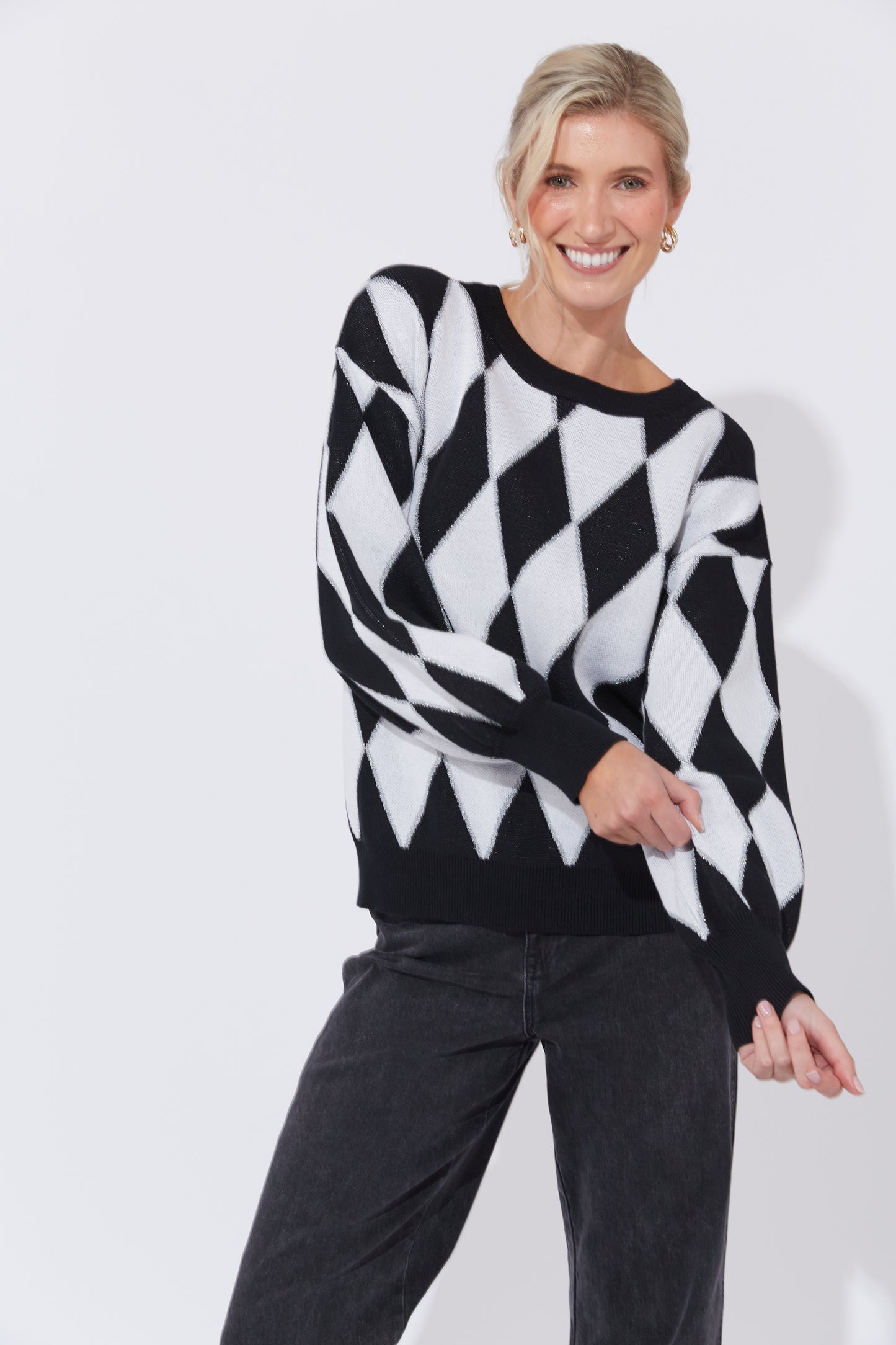HAVEN CASABLANCA LUREX JUMPER