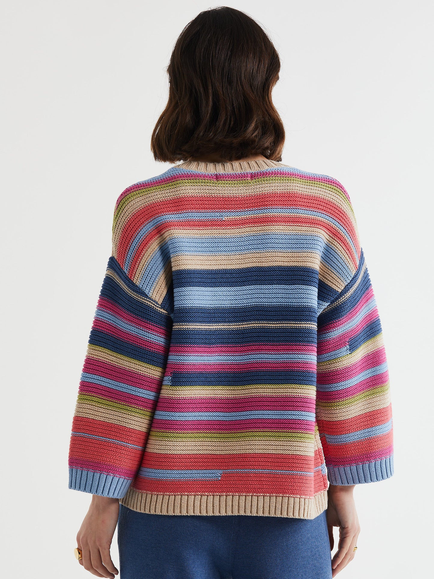 LD+Co LC7165 Multi Stripe Jumper