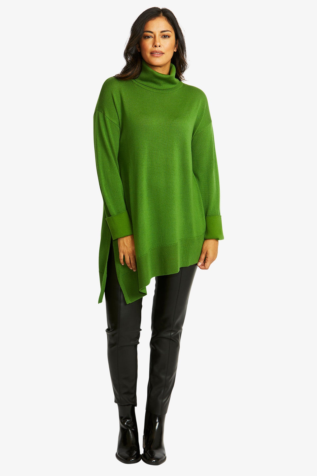 MERINO ASYMMETRIC JUMPER PINGPONG
