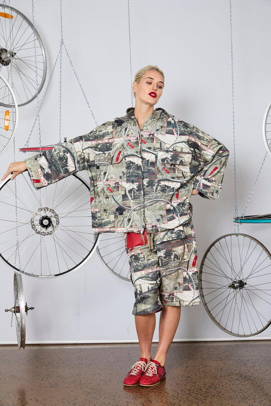 M.A DAINTY HELMET HOODIE