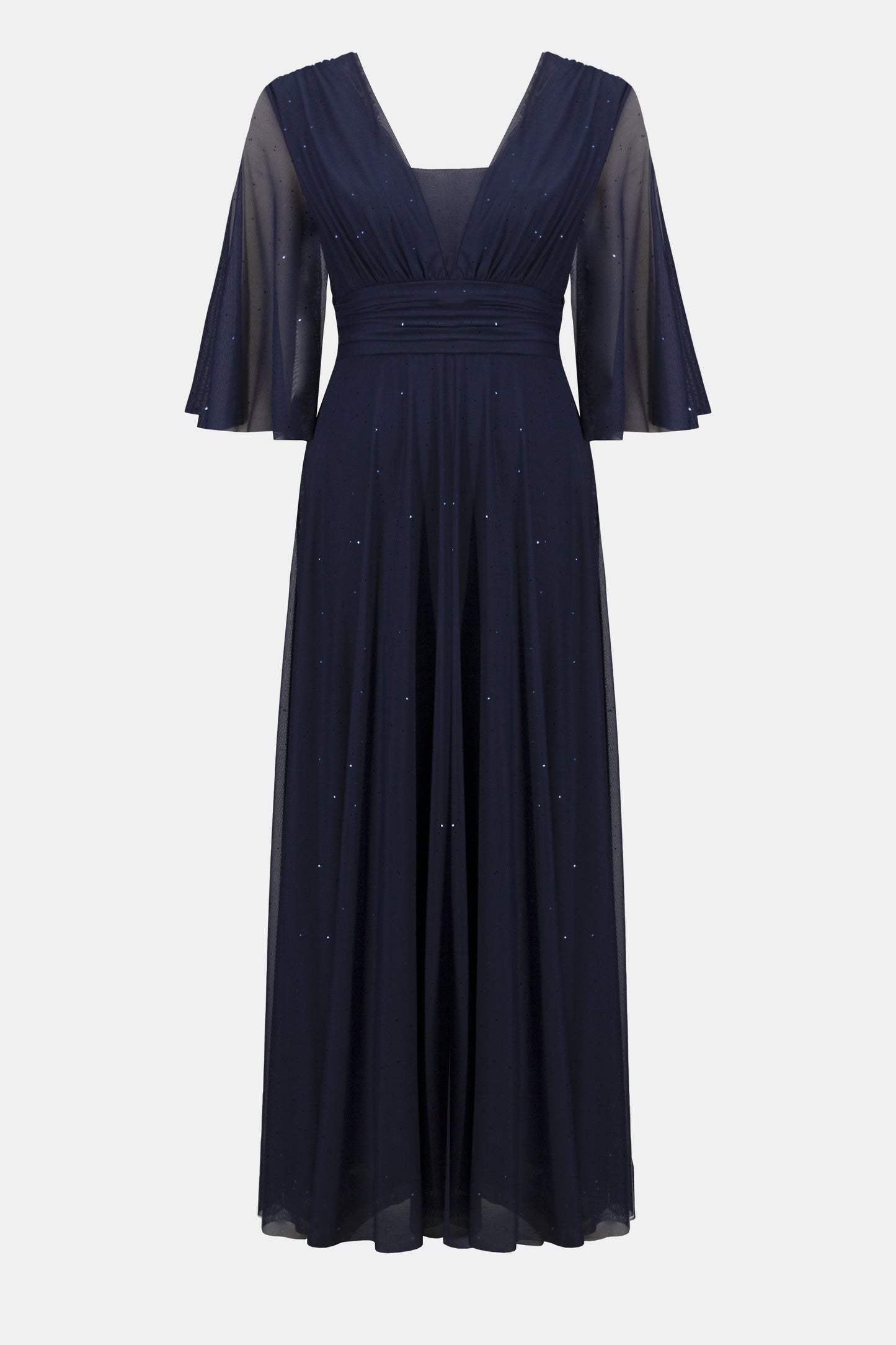 SPRINKLE MESH A LINE GOWN JOSEPH RIBKOFF