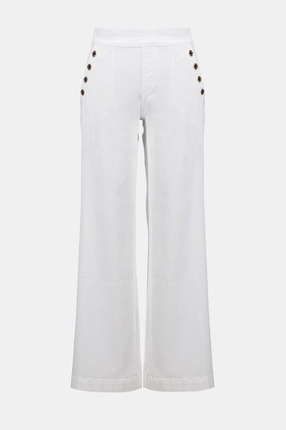 WIDE LEG PULL-ON JEANS JOSEPH RIBKOFF