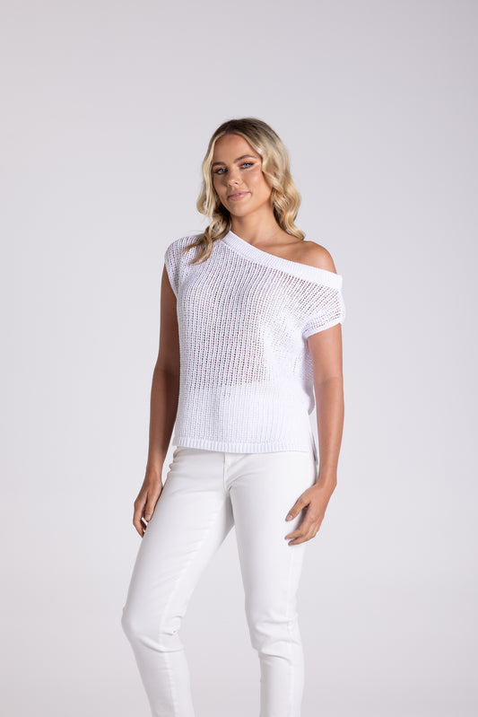 3104 TWO T'S BOAT NECK KNIT