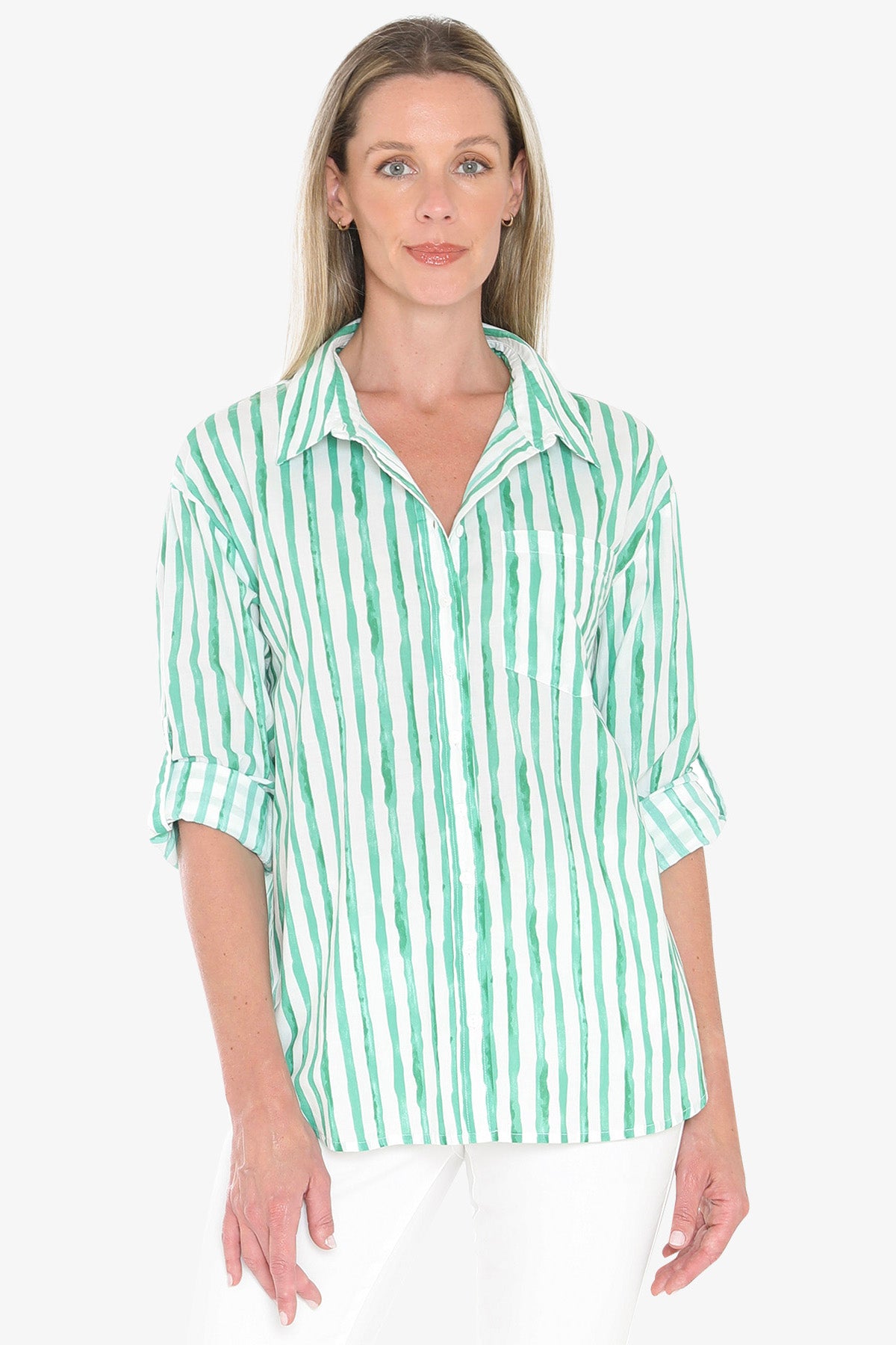 WATER STRIPE SHIRT JUMP