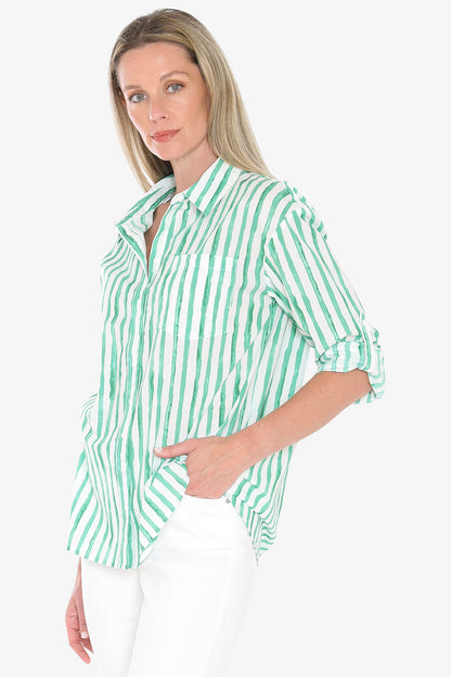 WATER STRIPE SHIRT JUMP