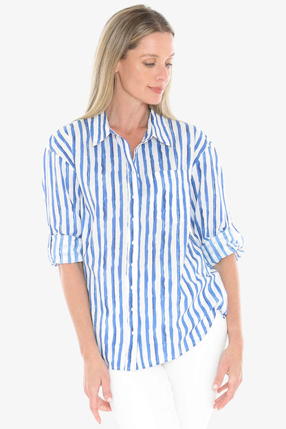 WATER STRIPE SHIRT JUMP