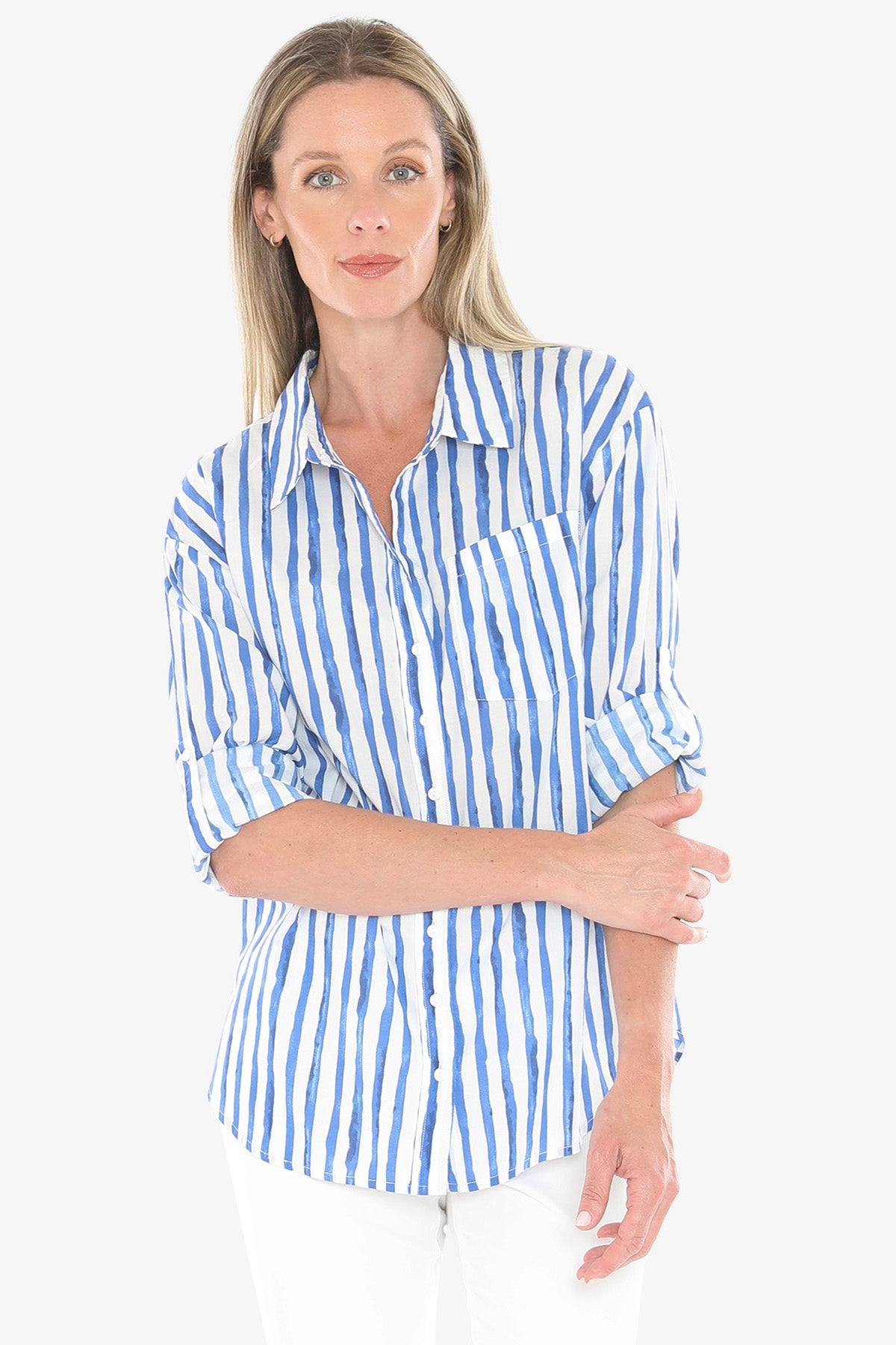 WATER STRIPE SHIRT JUMP