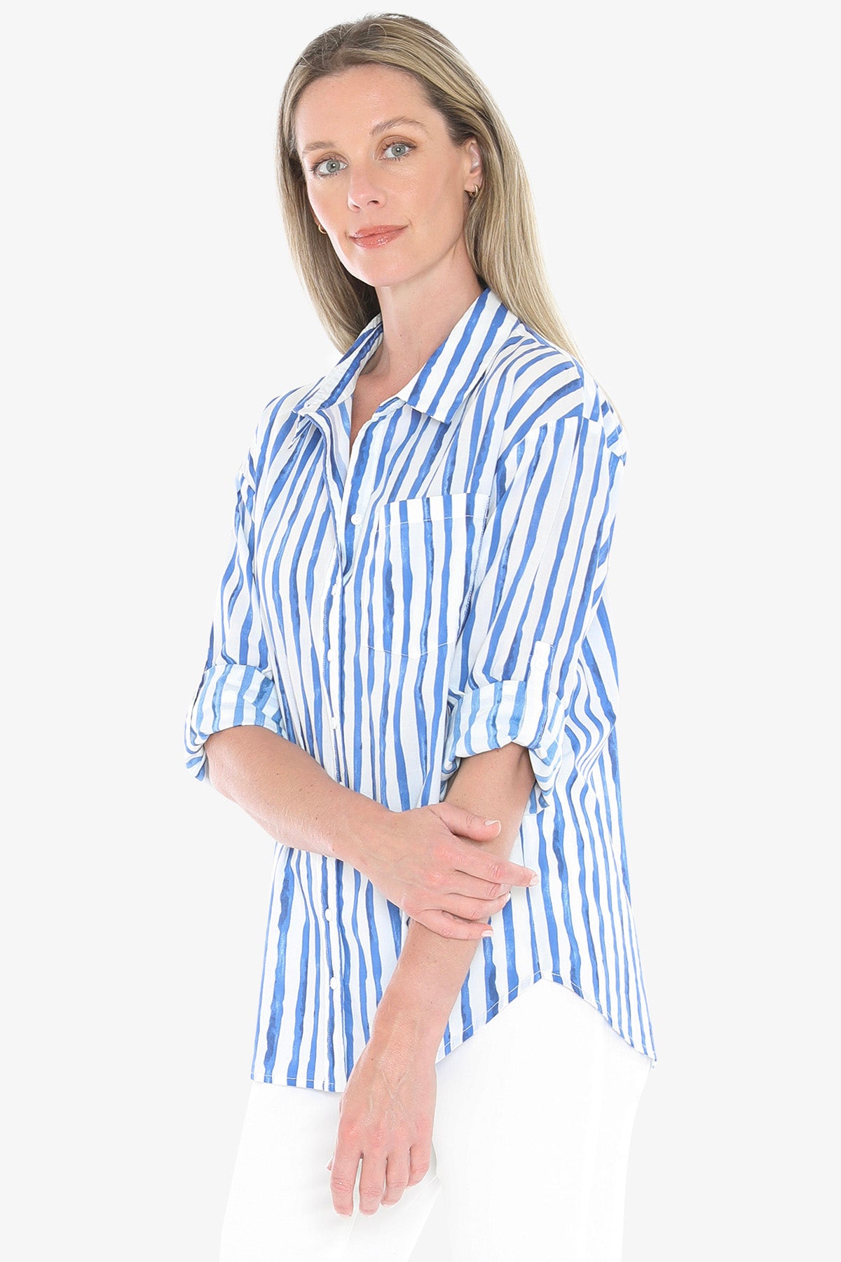 WATER STRIPE SHIRT JUMP