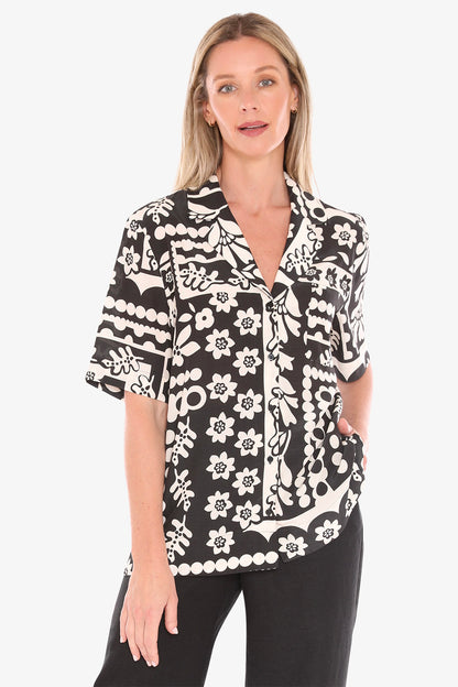 FLOWER POP SHIRT JUMP