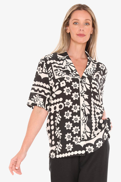 FLOWER POP SHIRT JUMP