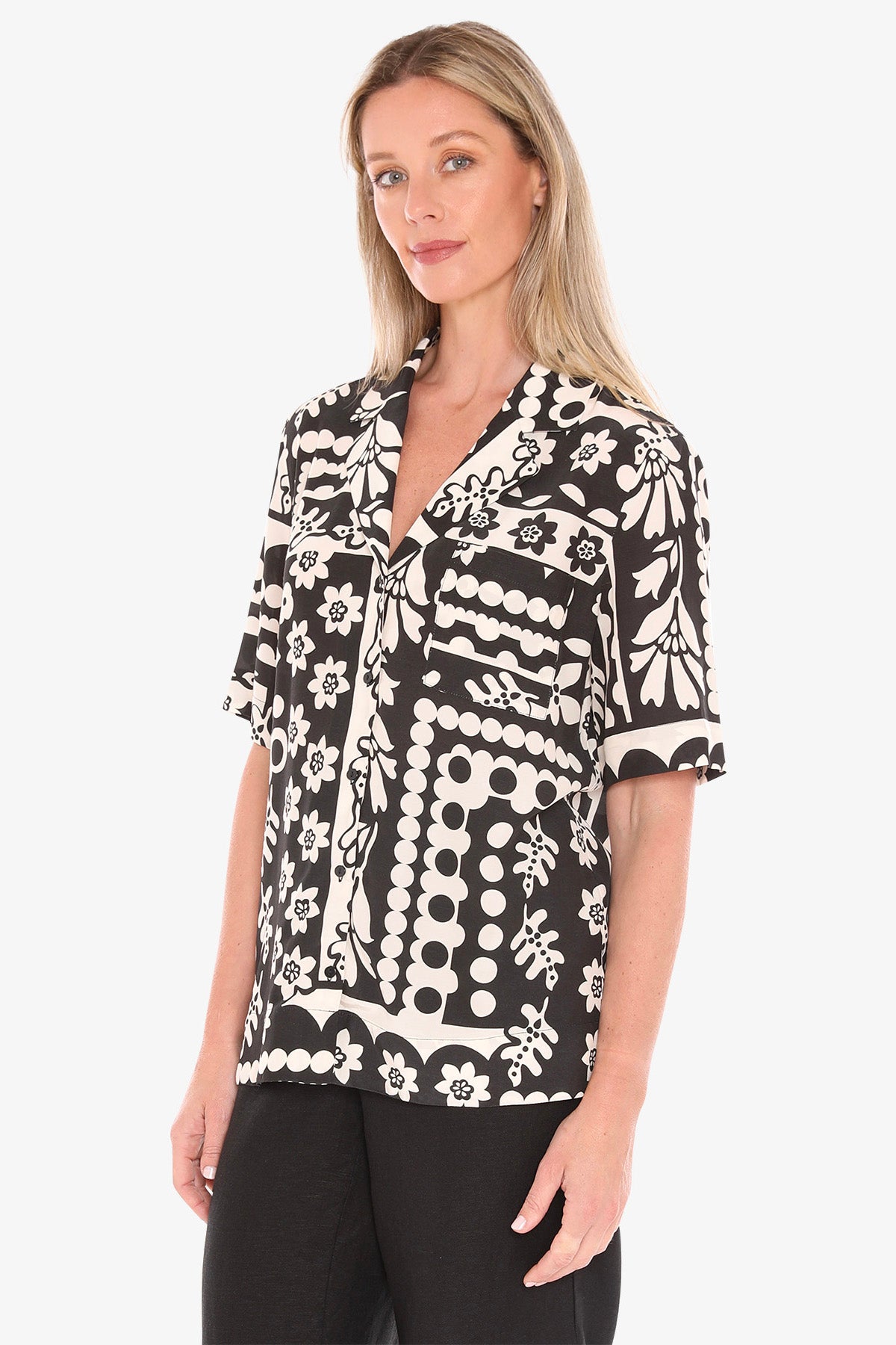 FLOWER POP SHIRT JUMP