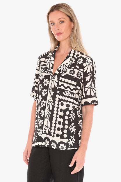 FLOWER POP SHIRT JUMP