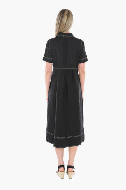 CONTRAST STITCH DRESS JUMP