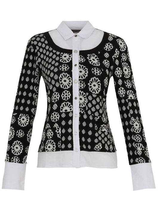 Dolcezza 74131 Knit Blouse