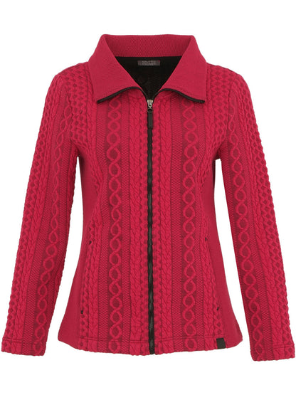 Dolcezza 74203 Knit Jacket  Fuchsia