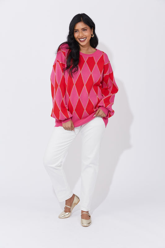 HAVEN CASABLANCA LUREX JUMPER