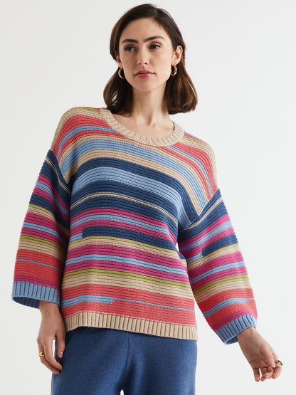 LD+Co LC7165 Multi Stripe Jumper