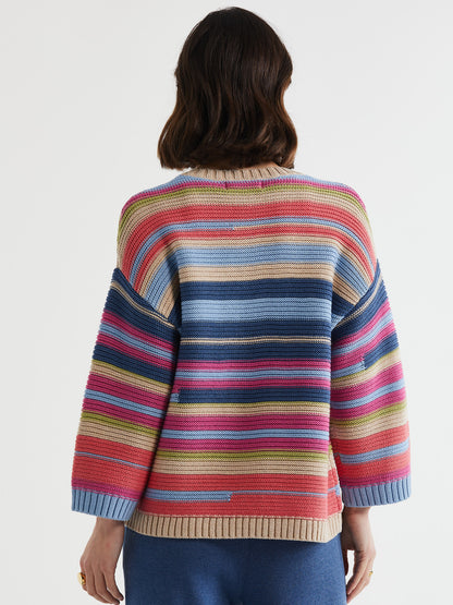 LD+Co LC7165 Multi Stripe Jumper