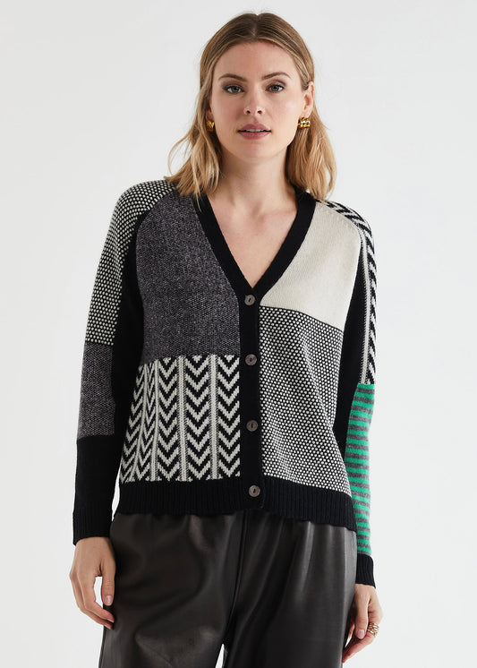 LD+Co LC7185 Textured Cardi