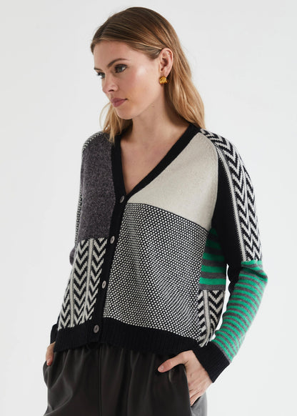 LD+Co LC7185 Textured Cardi