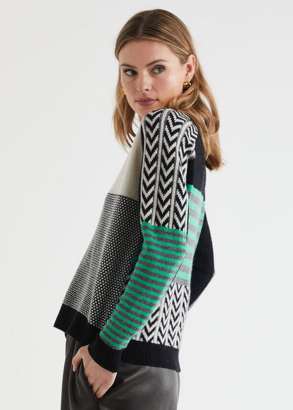 LD+Co LC7185 Textured Cardi