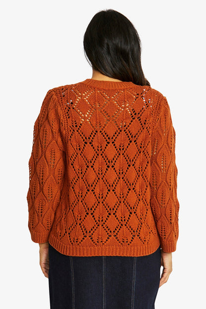 Pingpong P585025 Pointelle Cardigan