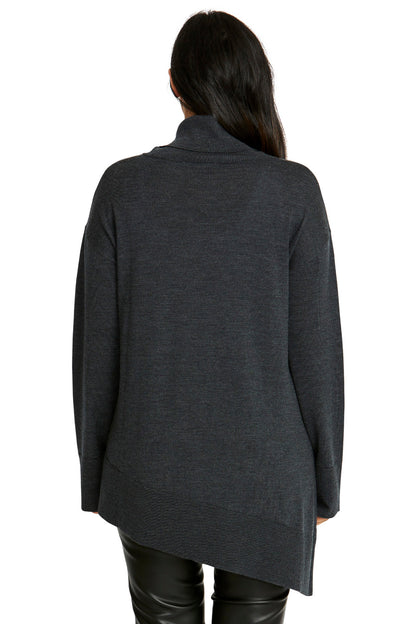 MERINO ASYMMETRIC JUMPER PINGPONG