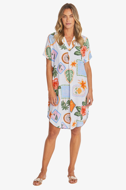 595562 PINGPONG SHIFT DRESS