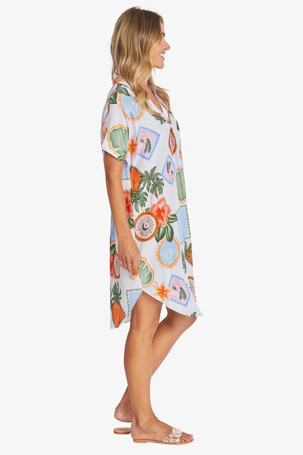 595562 PINGPONG SHIFT DRESS