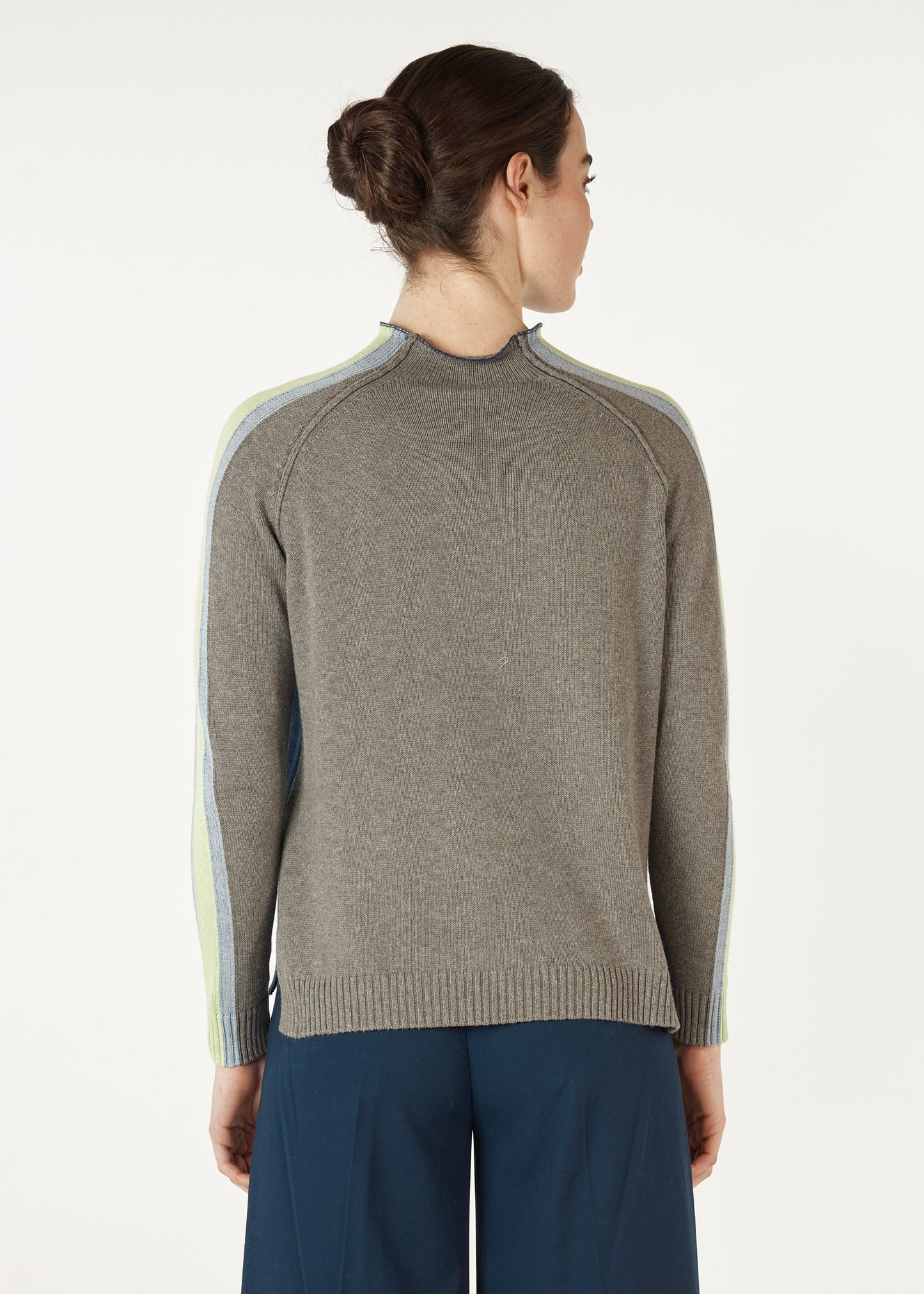 Zaket & Plover ZP7128 Contrast Funnel Neck