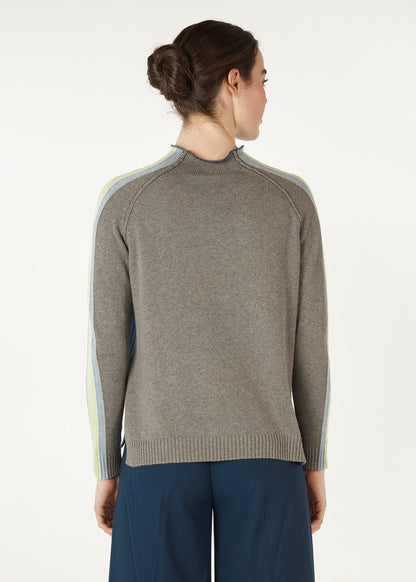 Zaket & Plover ZP7128 Contrast Funnel Neck